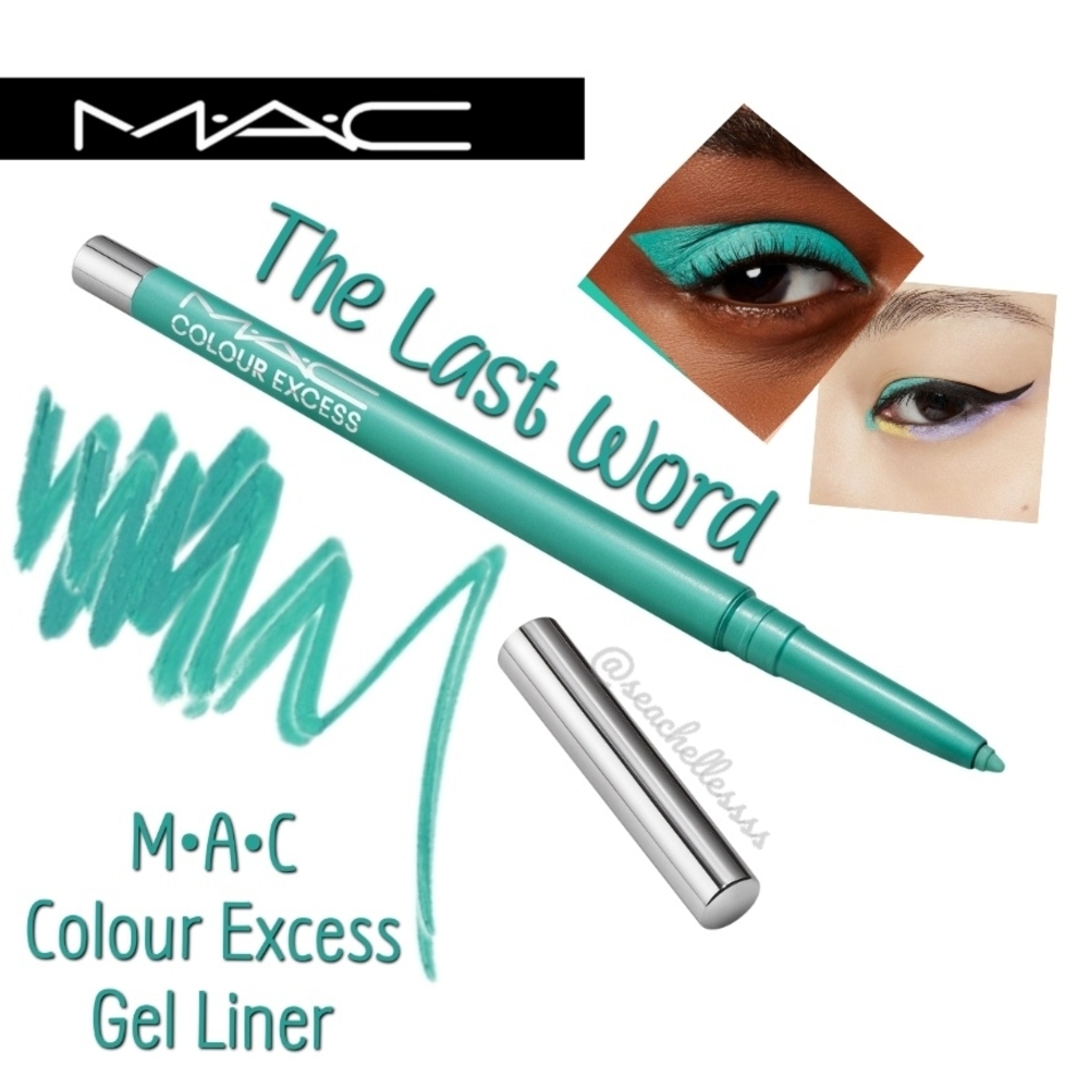 MAC Cosmetics Colour Excess Gel Liner Vibrant Teal Brand New In Box